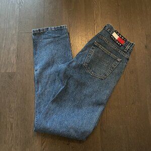 vintage 90s tommy hilfiger denim jeans size 31/34